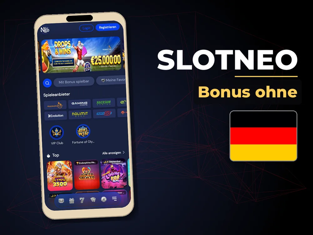 SlotNEO - Bonus ohne